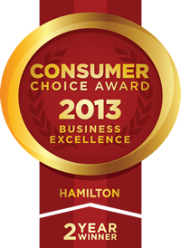 2013 Hamilton Consumer Choice Award Winner For Top Home Builder
